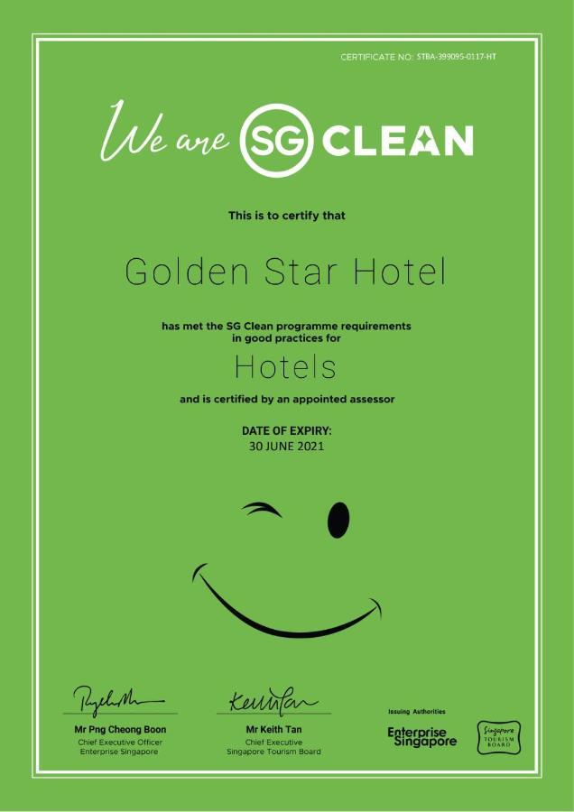Golden Star Hotel Singapore Exteriör bild